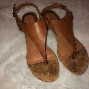 Rampage Brown Sandals